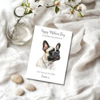 Personnalisé Best Dog Mom French Bulldog Modern