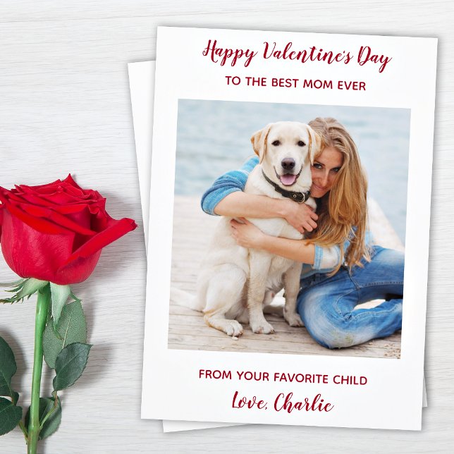 Cartes Pour Fêtes Annuelles Personnalisé Chien animal de compagnie photo Meill (Créateur téléchargé)