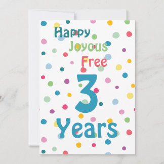 Cartes Pour Fêtes Annuelles Personnaliser de jalon - Joyeux Joyeux gratuit 12