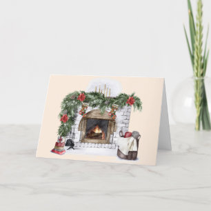 Cartes Pour Fêtes Annuelles Personnaliser Les Bas De Noël Aux Petits-Enfants