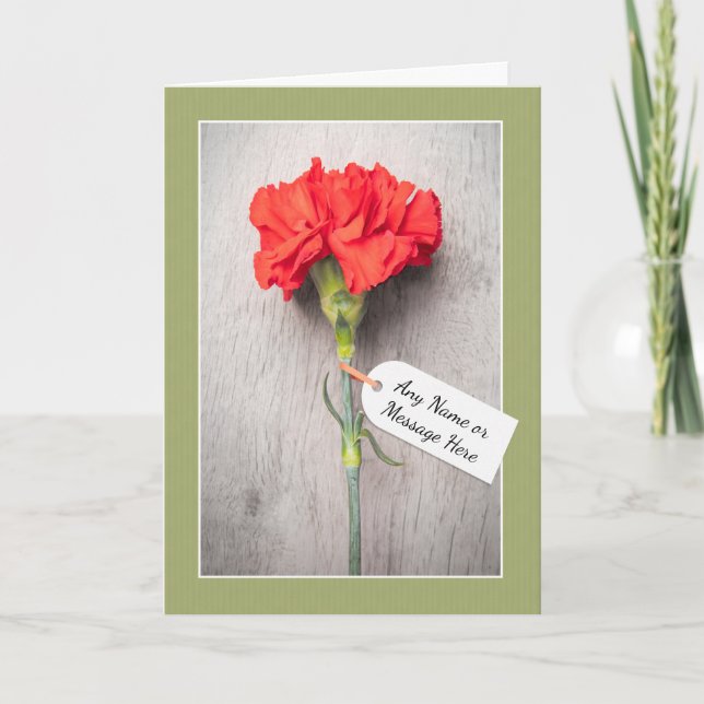 Cartes Pour Fêtes Annuelles Personnaliser Toute OEuvre D'Occasion Avec Balise  (Devant)
