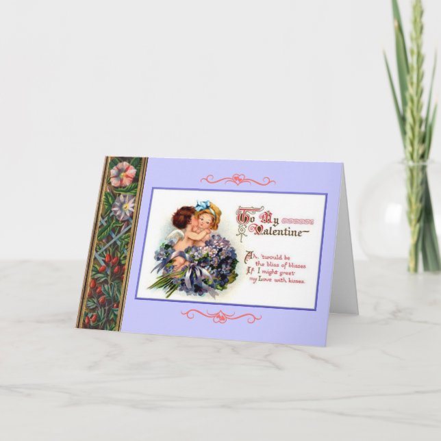 Cartes Pour Fêtes Annuelles Personnaliser Valentine Card (Devant)