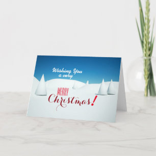 CARTES POUR FÊTES ANNUELLES PERSONNEL MERRY CHRISTMAS SAISON'S GREETING