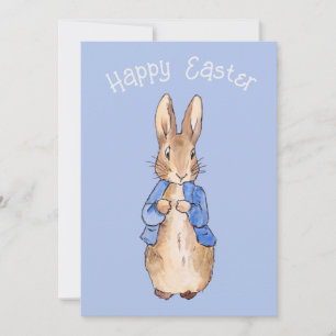 Cartes Pour Fêtes Annuelles Peter le lapin Joyeux salut de Pâques