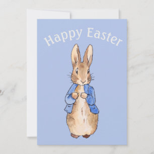 Cartes Pour Fêtes Annuelles Peter le lapin Joyeux salut de Pâques