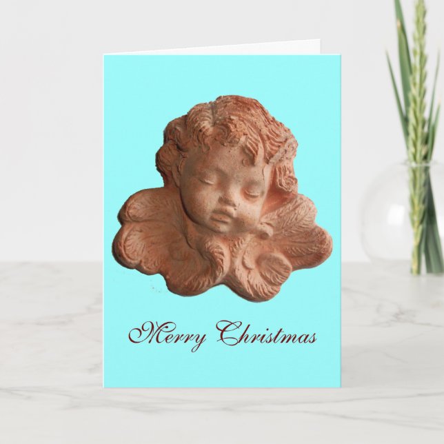 CARTES POUR FÊTES ANNUELLES PETIT ANGE FLORENTINE (Devant)