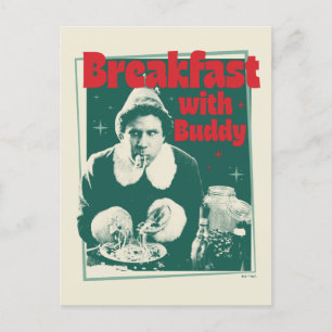 Cartes Pour Fêtes Annuelles Petit déjeuner avec Buddy