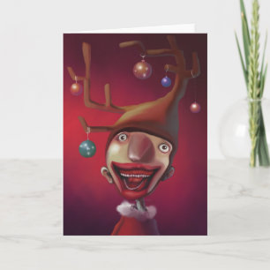 Cartes Pour Fêtes Annuelles Petit garçon de Noël