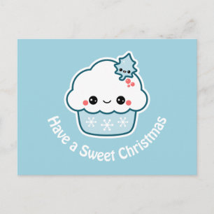 Cartes Pour Fêtes Annuelles Petit gâteau doux de Noël