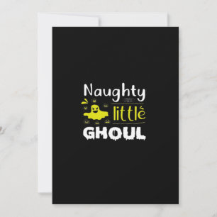 Cartes Pour Fêtes Annuelles Petit lutin vilain drôle design Halloween