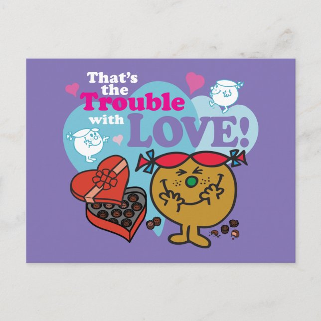 Cartes Pour Fêtes Annuelles Petit problème de Miss | Valentine (Devant)
