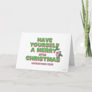 Cartes Pour Fêtes Annuelles Petite Miss Tiny Christmas