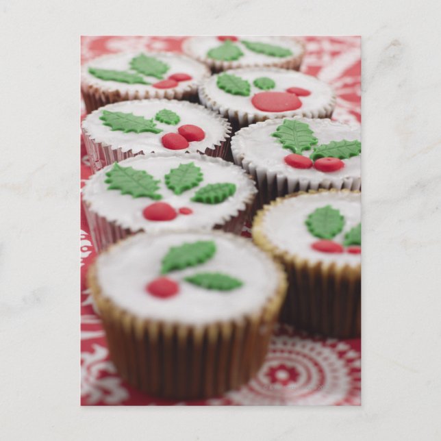 Cartes Pour Fêtes Annuelles Petits gâteaux de Noël (Devant)