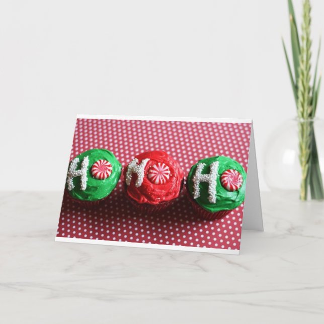 Cartes Pour Fêtes Annuelles Petits gâteaux pour Père Noël (Devant)
