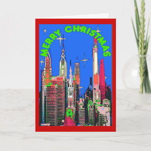 Cartes Pour Fêtes Annuelles Philadelphie Ciel de Noël