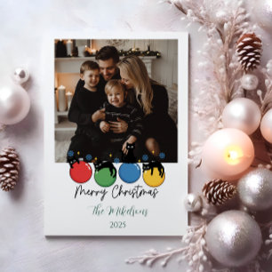 Cartes Pour Fêtes Annuelles Photo Chat Noir Noël