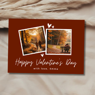 Cartes Pour Fêtes Annuelles Photo Collage Happy Valentine’s Day 