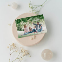 Photo de famille Noël unique