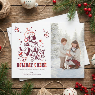 Cartes Pour Fêtes Annuelles Photo de la joie des fêtes des 101 Dalmatiens de D