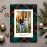Photo de la Tradition Plaid Rouge et Vert