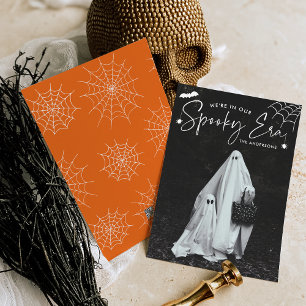 Cartes Pour Fêtes Annuelles Photo de l'époque Éffrayante