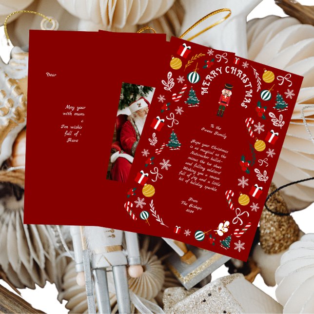 Cartes Pour Fêtes Annuelles Photo de magie de Casse-Noisette (Créateur téléchargé)