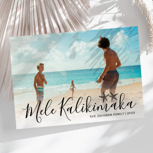 Cartes Pour Fêtes Annuelles Photo de Mele Kalikimaka