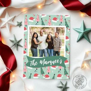 Cartes Pour Fêtes Annuelles Photo de Noël joyeux