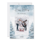 Photo de Noël paysage hiver