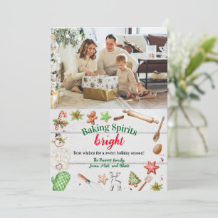 Cartes Pour Fêtes Annuelles Photo de Noël pour illuminer l'esprit de Noël
