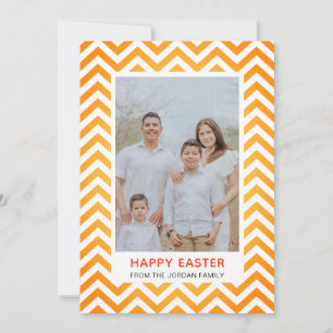 Cartes Pour Fêtes Annuelles Photo de Pâques élégant simple motif moderne Joyeu