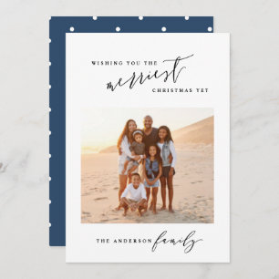 Cartes Pour Fêtes Annuelles Photo de script minimaliste moderne Noël