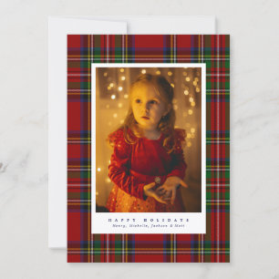 Cartes Pour Fêtes Annuelles Photo de tartan royal Stewart traditionnel