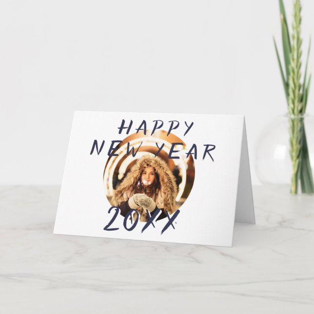Cartes Pour Fêtes Annuelles Photo du Joyeux Nouvel An 2023 (Devant)