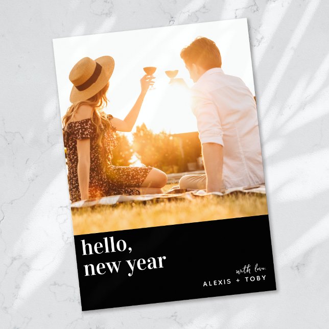 Cartes Pour Fêtes Annuelles Photo du Nouvel An (Créateur téléchargé)