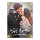 Photo du nouvel an moderne Black Sparkler