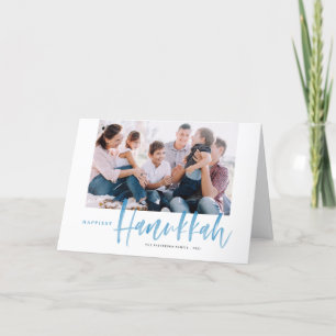 Cartes Pour Fêtes Annuelles Photo Hanoukka la plus heureuse