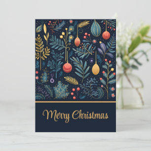 Cartes Pour Fêtes Annuelles Photo Holiday Foliage