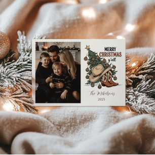 Cartes Pour Fêtes Annuelles Photo Joyeux Noël les amis de l'Ouest