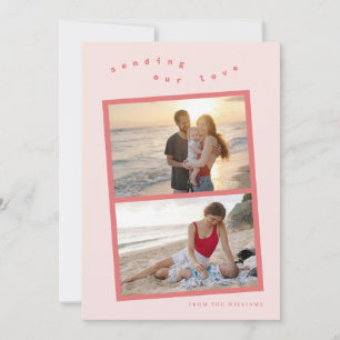 Cartes Pour Fêtes Annuelles photo multi-photo San Valentine