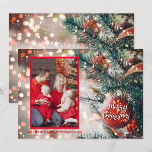 Cartes Pour Fêtes Annuelles Photo ornements de Noël