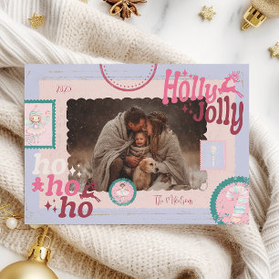 Cartes Pour Fêtes Annuelles Photo Super Nutcracker Retro Pastel Noël