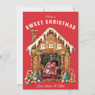 Cartes Pour Fêtes Annuelles Photo Sweet Gingerbread