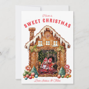 Cartes Pour Fêtes Annuelles Photo Sweet Gingerbread