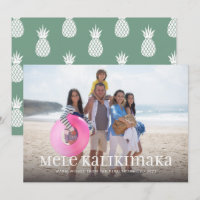 Photo unique de Mele Kalikimaka