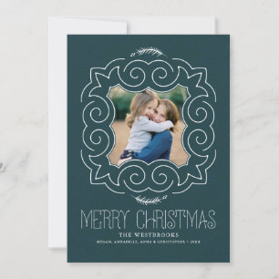 Cartes Pour Fêtes Annuelles Photo vintage de Joyeux Noël