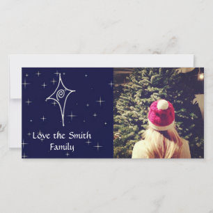 Cartes Pour Fêtes Annuelles photocards de Noël d'intagram