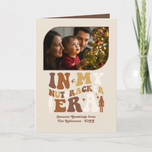 Cartes Pour Fêtes Annuelles Photos de Noël rétro amusantes de danse de pain d'