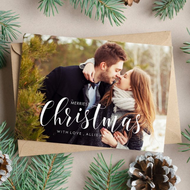 Cartes Pour Fêtes Annuelles Photos de Pins de Noël (Créateur téléchargé)
