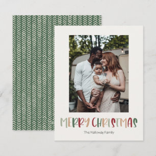 Cartes Pour Fêtes Annuelles Photos Vertes Colorées De Noël Verticale